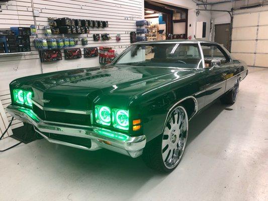 1972 Impala halo lights