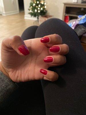 Gel manicure