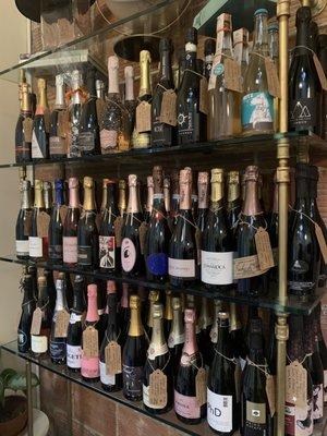 Sparkling wine from all over the world