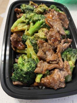 Beef and broccoli