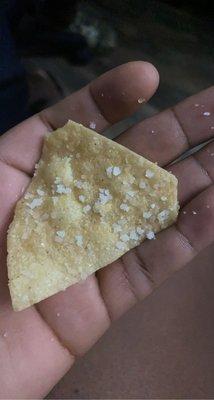 All this salty on a chip