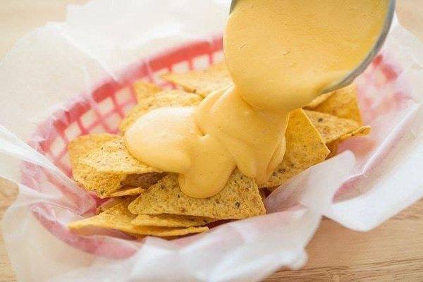 Cheese Nachos with option to add meat