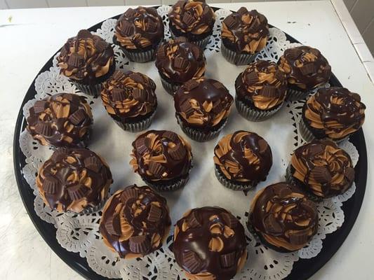 Reese's Peanut Butter cupcakes!