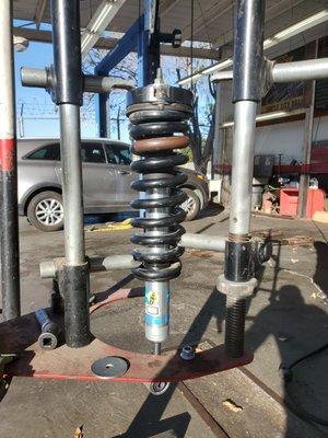 Bilstein 1500 originally coils  For a Tacoma TRD