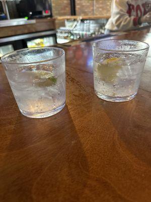 Casamigos and soda and Tito's and soda (adventurous!)