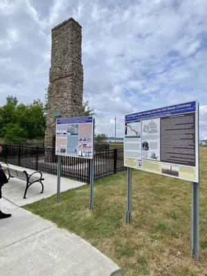 The Old Stone Chimney