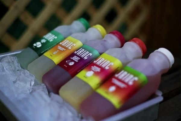 Juices that HLS provides - J.R.I.N.C. (pronounced "drink" and stands for "just real ingredients - no chemical")