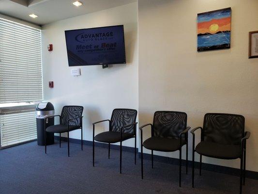 Waiting area at HonorHealth South Tempe