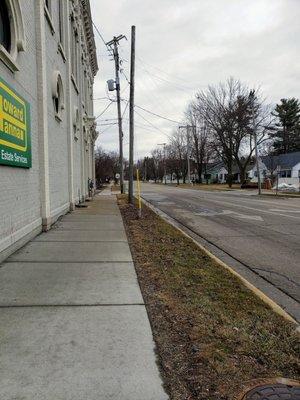 Looking North on Ottawa St. In Downtown Tecumseh