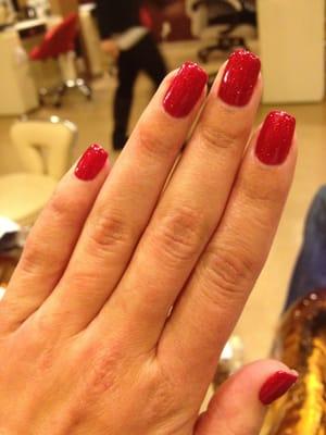 Best Shellac color EVER! Ruby Ritz fabulousness!