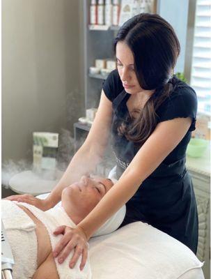 Ozone Steam and Massage