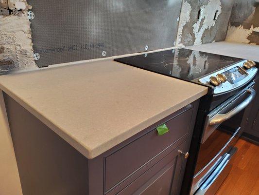 New countertop