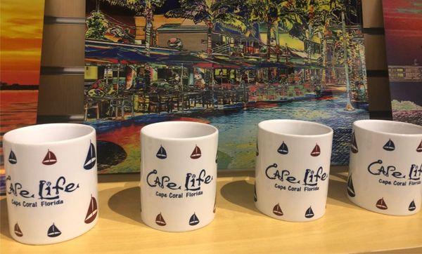 cape life sailing coffee mugs