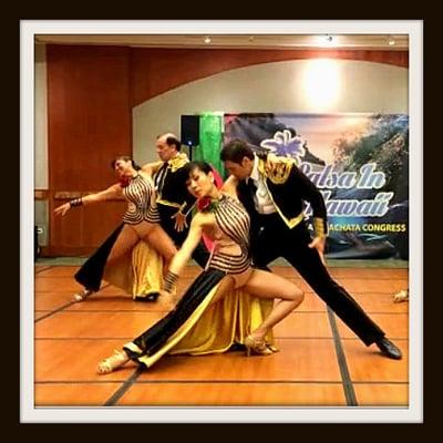 Performance at the Hawaii Salsa Festival