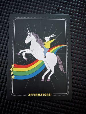 Affirmation card