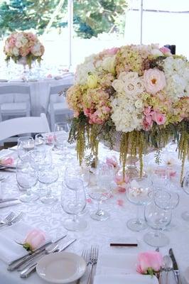 Gorgeous Pale Pink and Ivory Summer Wedding