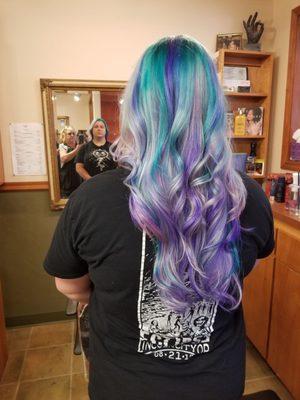 Mermaid hair