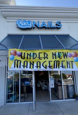 Sky Nails Salon was under new Management on November 1st, 2021.