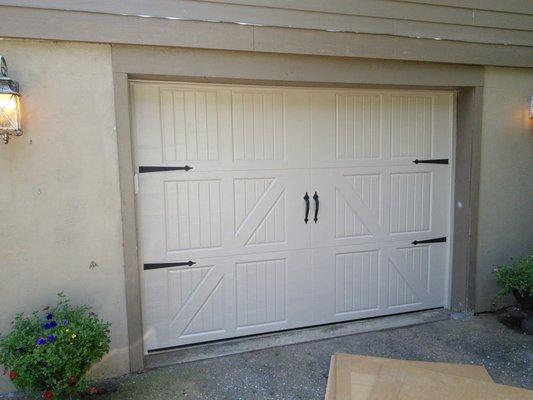 Stamped Carriage House Door from Amarr