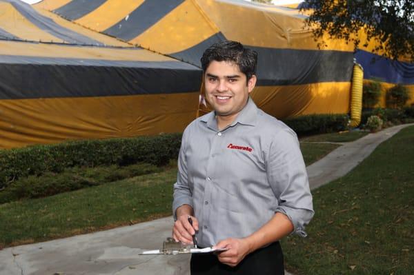 Isaac Camacho Full Service HOA fumigation/tenting expert.