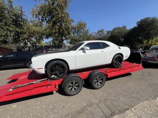 2019 Dodge challenger tow service