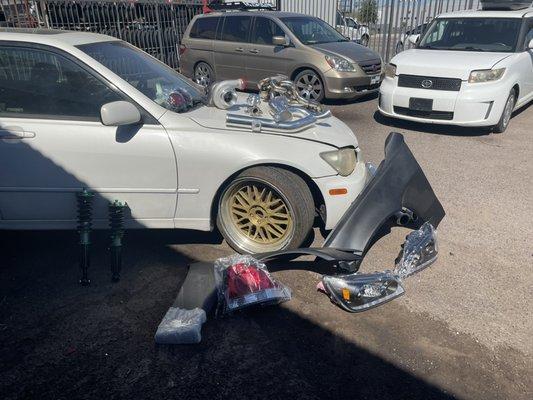 Project vehicle #toyota #lexus #2jz #sema2022 #oilchange