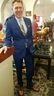 Royal Blue Suit