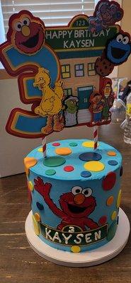 Elmo Cake