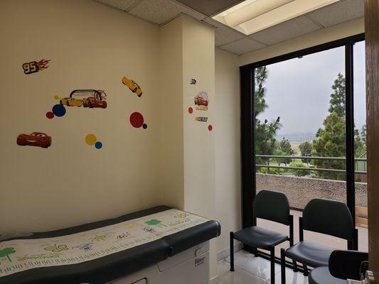 Spacious exam room with lighting McQueen