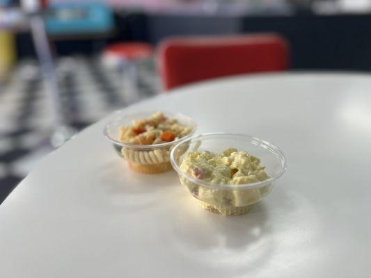 Potato Salad and Pasta Salad