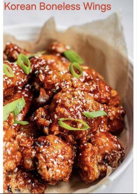 Korean Boneless Wings