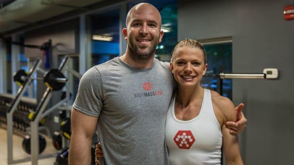 Bodymass Gym owners: Kris & Virginia