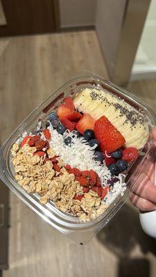 1/2 East Market Acai. Tastes fine!