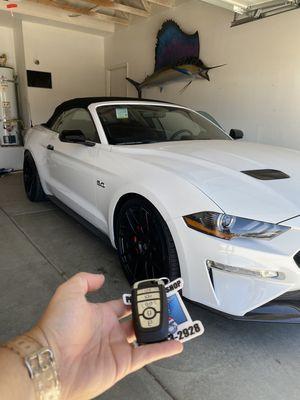 2019 mustang Fob Key