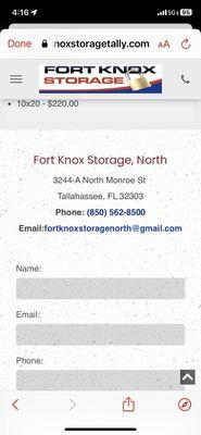 Fort Knox Self Service Storage