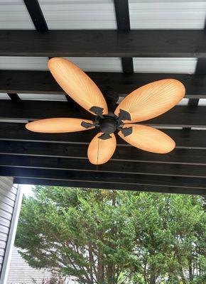 Outdoor Ceiling Fan replacement