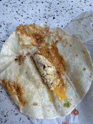 "#21 Breakfast Burrito Meal"