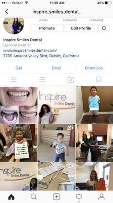 Follow us on Instagram @inspire_smiles_dental_