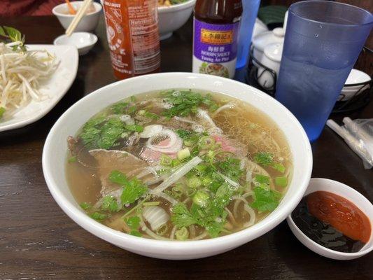 Pho combo #1. With all the fixings