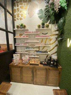 Nail Polish area