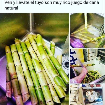 Ven y llevate el tuyo son muy rico jugo de caña todos natunal