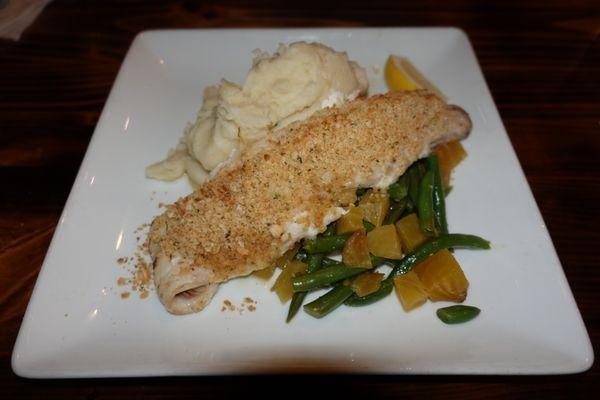 Baked Haddock.