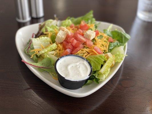 House Salad comes with lunch