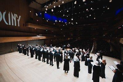 David Geffen Hall, Lincoln Center March 2023
 Catherine Sailer conducts