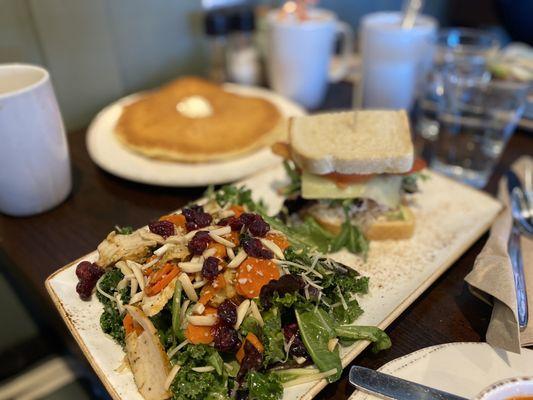 1/2 Club & 1/2 Pecan Salad