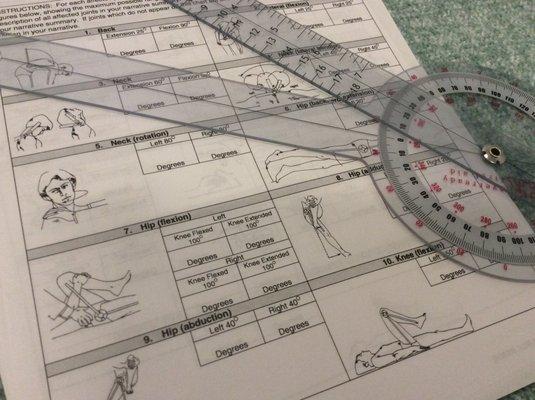 Range of Motion Evaluations