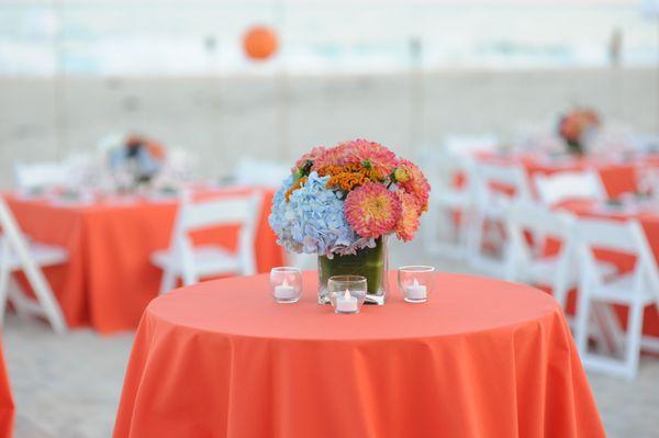 Beach Party Low Centerpiece