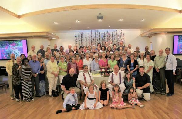 Wedding photo in the Sanctuary