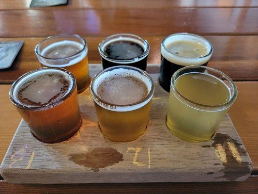 Beertender's choice flight