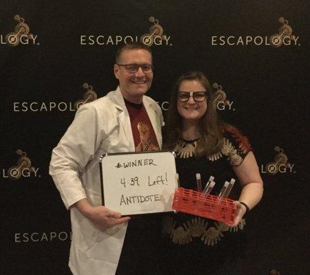 We escaped ANTIDOTE!